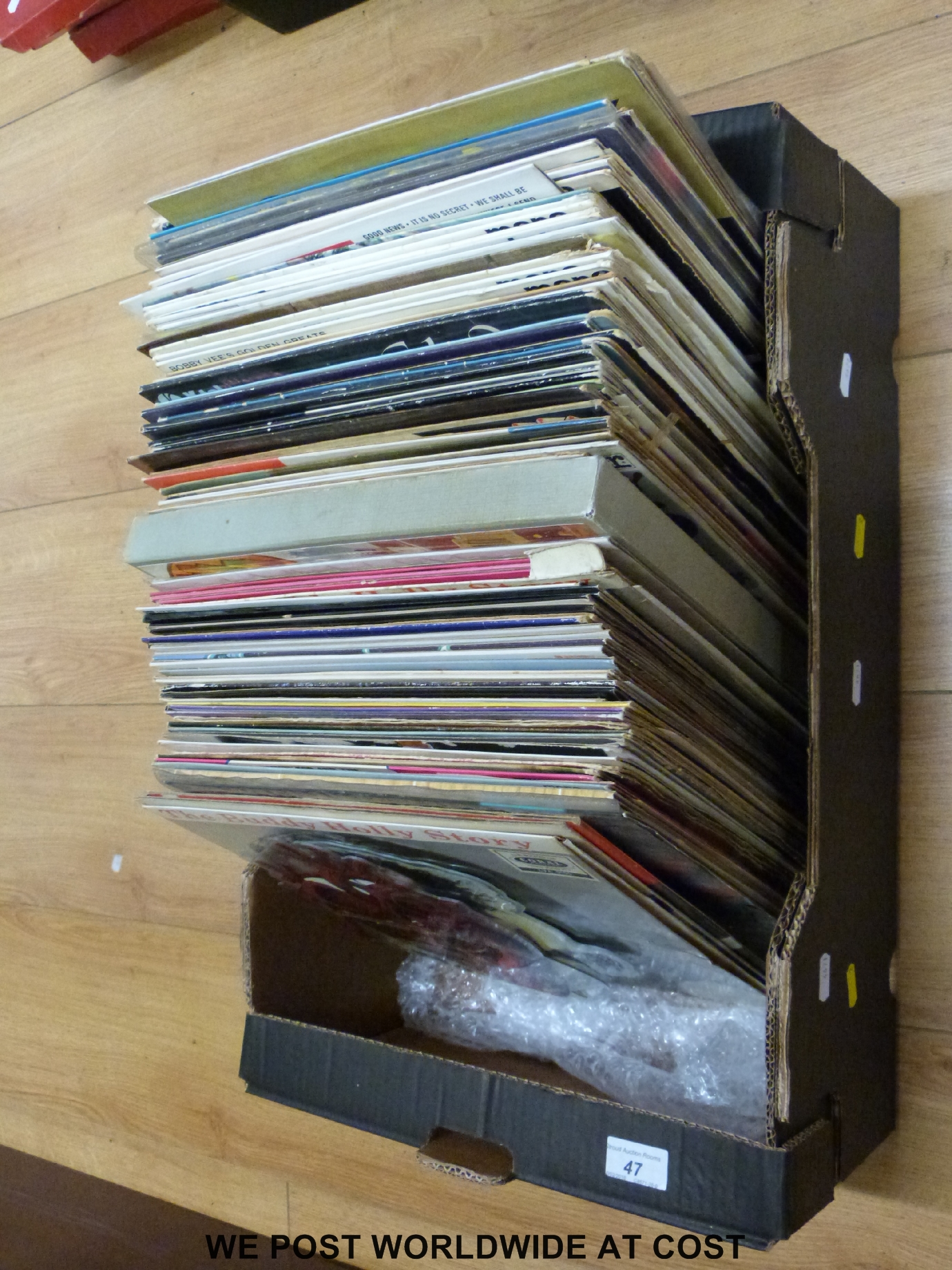 Approximately 100 pop records, many original 1950's and 1960's flip back sleeves; Buddy Holly, - Image 2 of 2