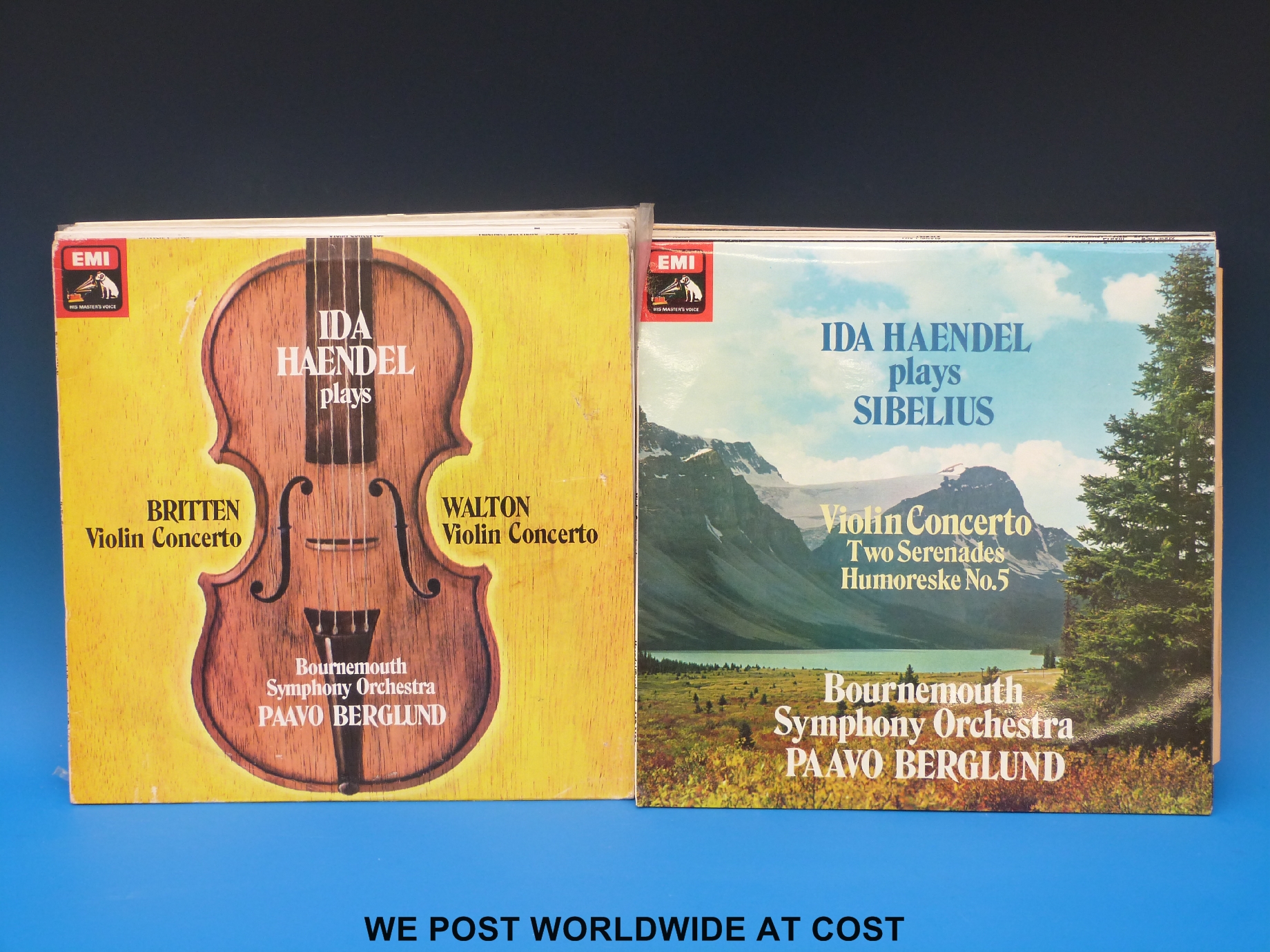 Fifteen classical records on the HMV label, several very collectable.