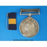 A Queen Victoria Cape of Good Hope medal with Basutoland clasp, awarded to Pte J McLeod P.A.