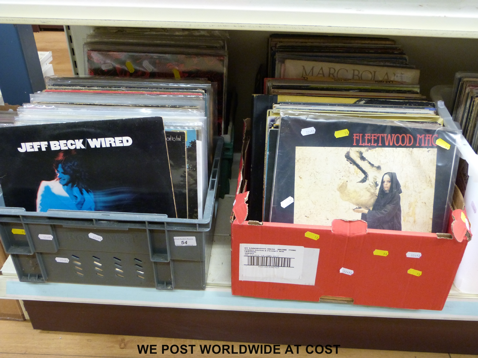 A very large collection of about 540x records in several boxes, - Image 2 of 4