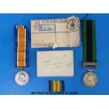 A George II Indian medal with Afganistan NMF 1919 bar awarded to L-19137 Pte. P.W.