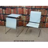 A pair of Seattable metomorphic chairs / tables