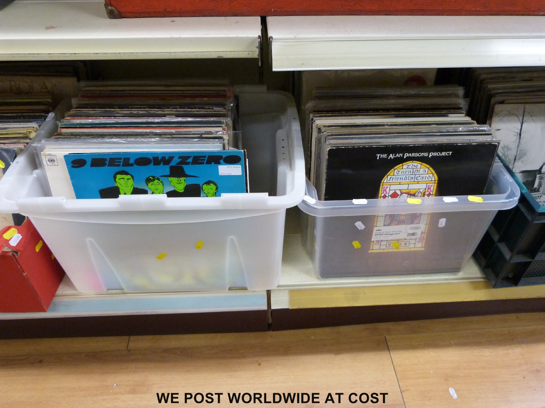 A very large collection of about 540x records in several boxes, - Image 3 of 4