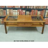 A late 19th/early 20thC  occasional table, together with a coffee table.