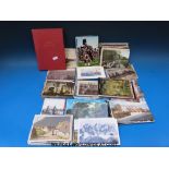 A quantity of postcards including Raphael Tuck, royalty,