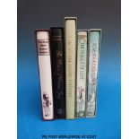 A group of Folio Society classics to include Nancy Mitford's 'Love in a Cold Climate' and 'The
