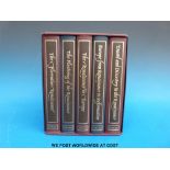 The Story of the Renaissance (London, Folio Society, 2001), blue or burgundy cloth gilt spines.