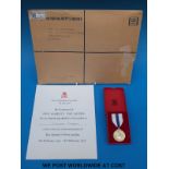 An Elizabeth II 1977 Silver Jubilee medal with related paperwork