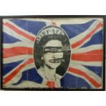 An original Sex Pistols 'God Save The Queen' poster,