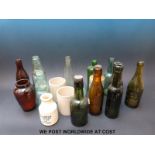 A quantity of local interest and other bottles, including Gloucester,