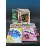 A selection of vintage Fortean Times Journal of Strange Phenomena magazines and similar