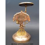 A set of brass/bronze postage scales with pendulum type swinging weight / dial design