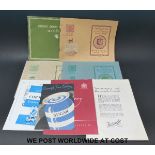 A quantity of ephemera, 1930s catalogues etc to include Asprey, Herl & Sons, Hamptons, Harrods,