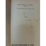 John North, West Europe 1944-45 (London HMSO 1953) signed by the author.