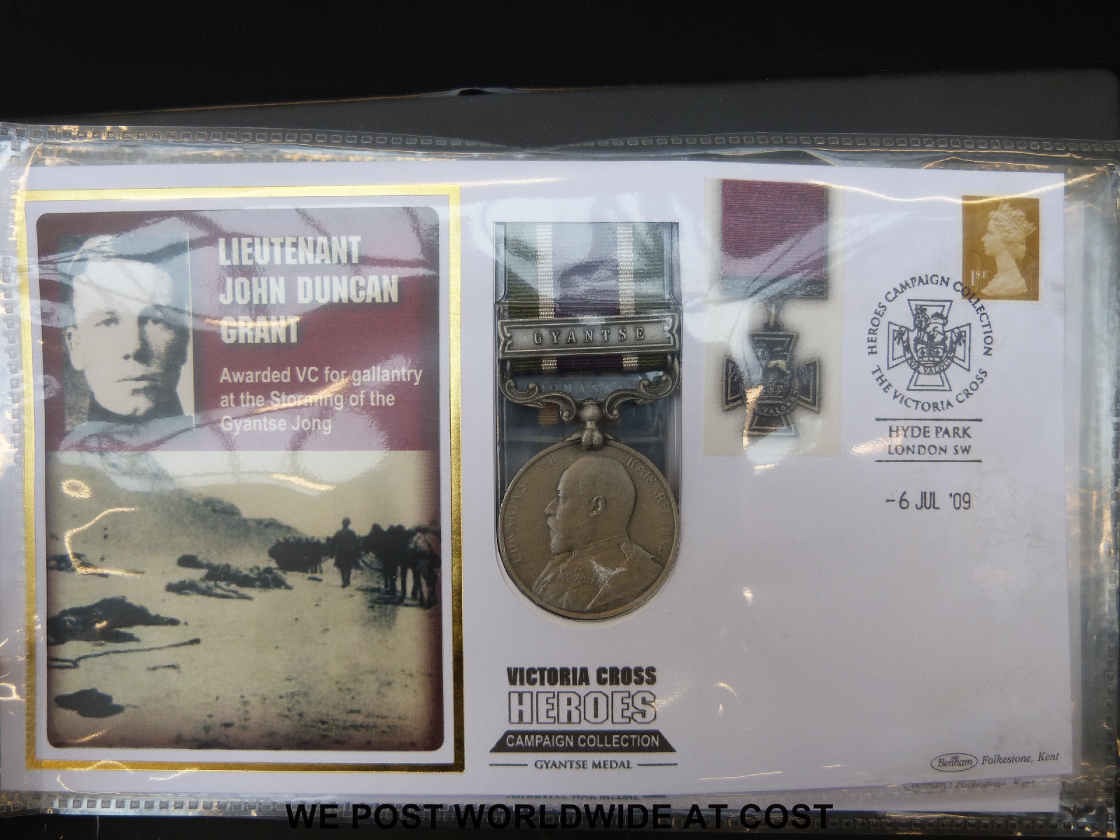 An album of stamp covers relating to the Victoria Cross Heroes Campaign Collection - Image 4 of 4