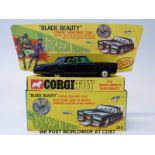 Corgi Toys diecast model The Green Hornet 'Black Beauty' crime fighting car, 268, with black body,