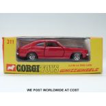 Corgi Toys Whizzwheels diecast model 3 Litre V6 Ford Capri, 311, with red body,