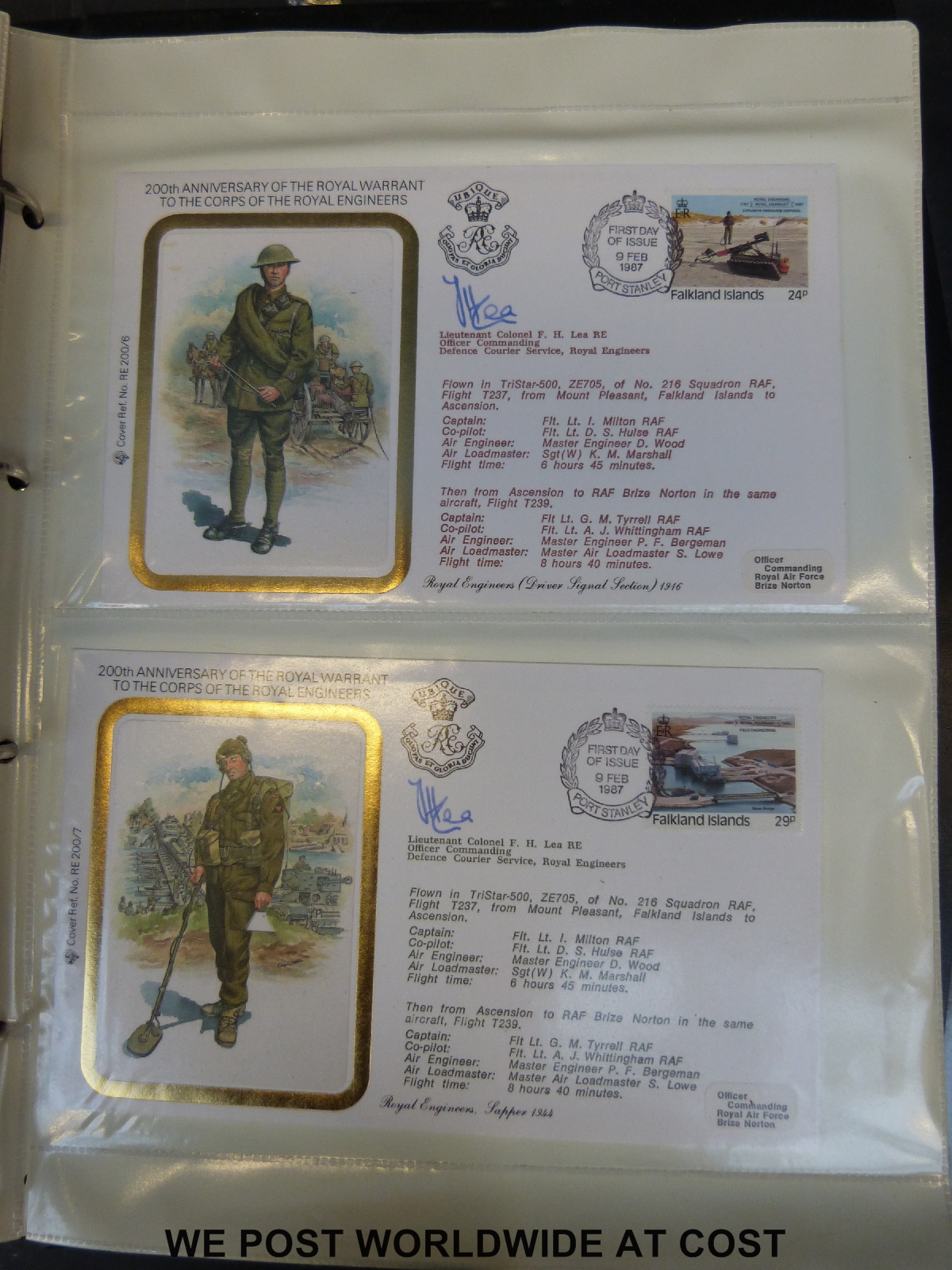 Four albums of Falkland Islands & South Georgia covers mainly relating to the Falklands War, - Image 7 of 10