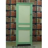 A painted kitchen or housekeeping cupboard (W72 D41 H83cm)