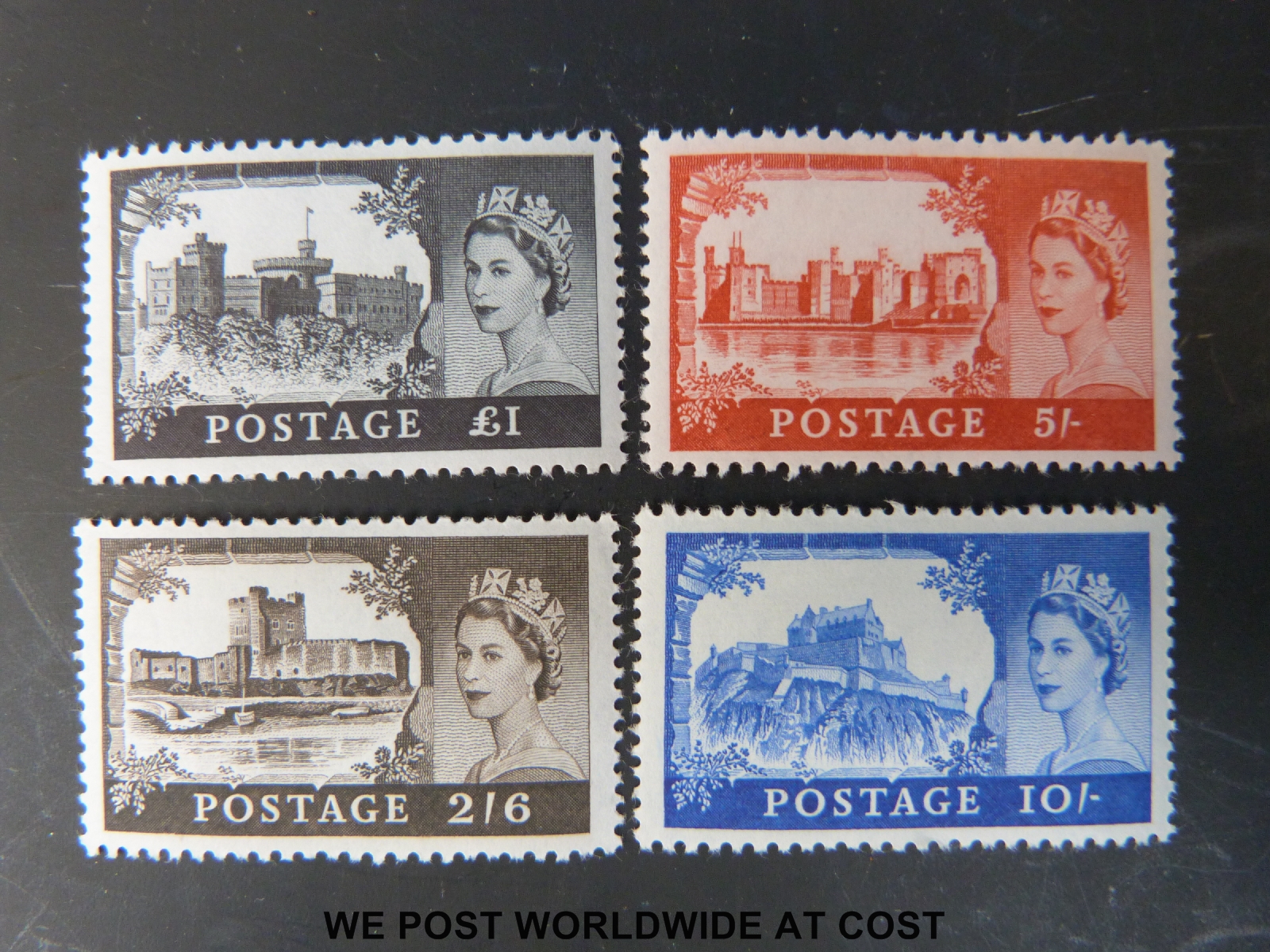 A mint set of GB Castle stamps late 1950's, - Image 2 of 2