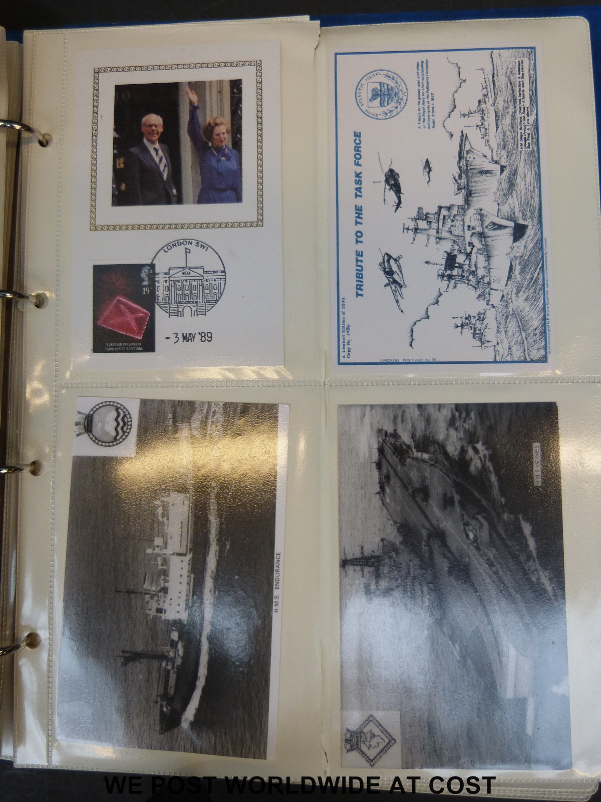 Four albums of Falkland Islands & South Georgia covers mainly relating to the Falklands War, - Image 2 of 10