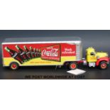 Franklin Mint diecast model Coca-Cola delivery lorry,