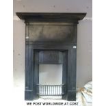 An late 19th / early 20thC cast iron fireplace