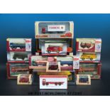 Seventeen Corgi Trackside, Exclusive First Editions (EFE) and Oxford Haulage diecast model lorries,