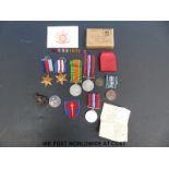 A WWI 1914-18 medal awarded to 123234 GNR GW Mountain R.