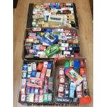 Over 150 Matchbox, Lledo and similar diecast model vehicles,