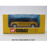 Corgi Toys diecast model Chevrolet SS 350 Camaro, 338, with metallic lime green body, red interior,