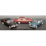Three Franklin Mint diecast model vehicles, 1964 Aston Martin DB5,