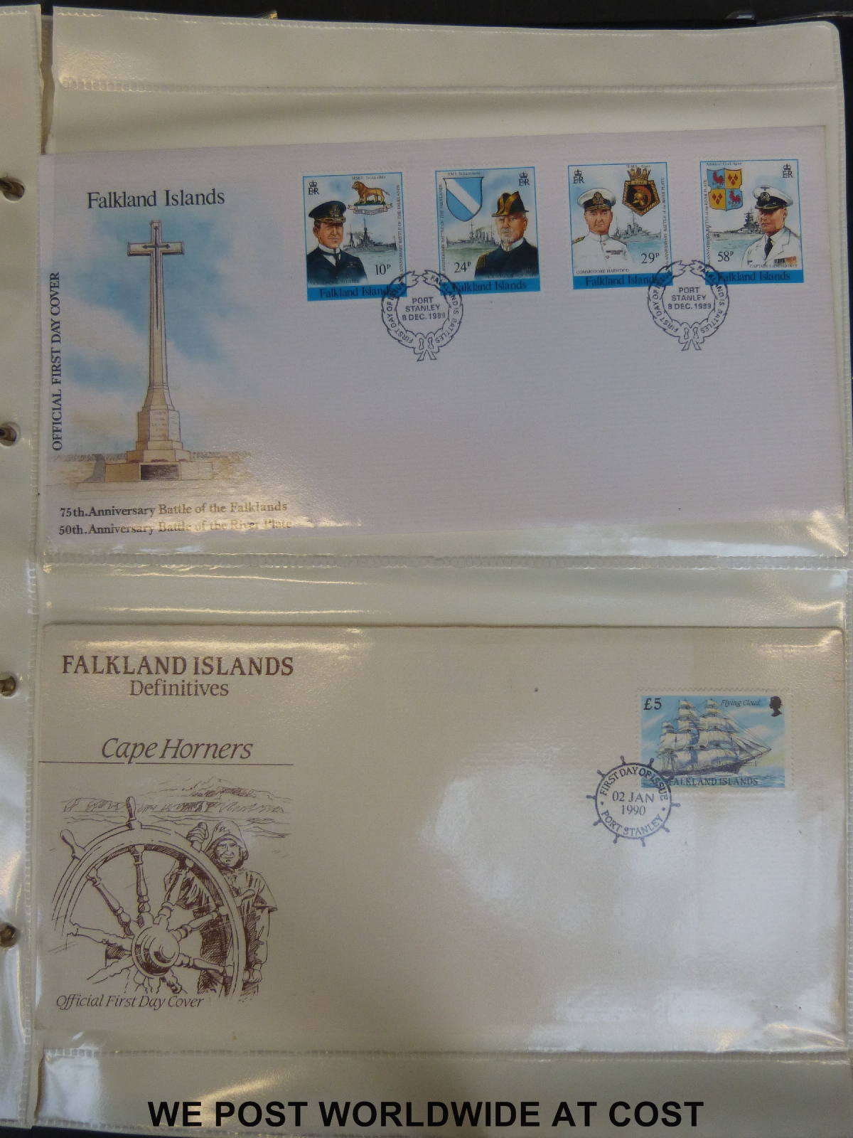 Four albums of Falkland Islands & South Georgia covers mainly relating to the Falklands War, - Image 5 of 10
