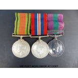 A set of three Army Air Corps medals awarded to 14456970 Pte G. Cook A.A.