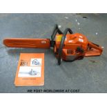 A Husqvarna 51 petrol chainsaw