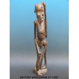 An African tribal figure of a man,