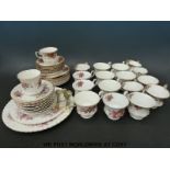 Royal Albert Old Country Roses tea ware and other decorative tea ware