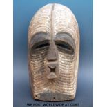 An African tribal mask,