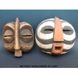 An African tribal mask,