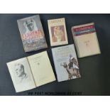 A collection of military books including Max Arthur,