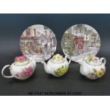 A quantity of Royal Doulton collectors' plates from the Window Shopping series and a quantity of