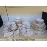 A quantity of Paragon and Royal Albert Belinda dinner and tea ware