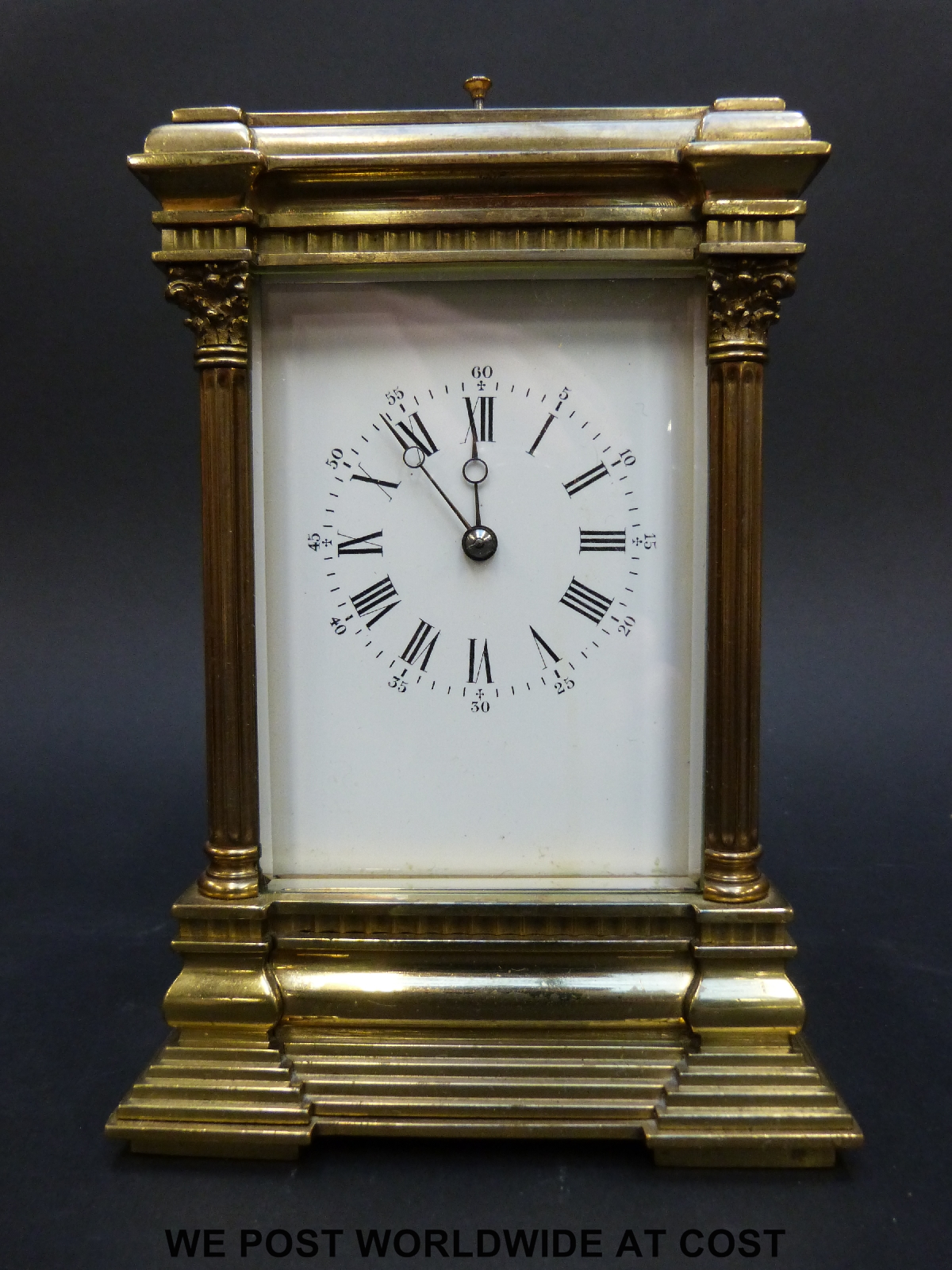 An 8-day hourly repeater carriage clock,