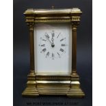 An 8-day hourly repeater carriage clock,