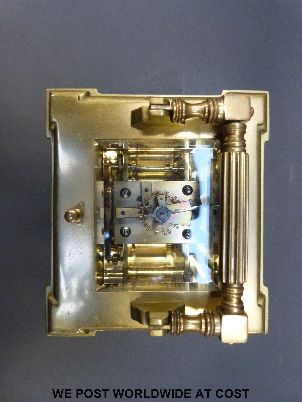 An 8-day hourly repeater carriage clock, - Image 6 of 7
