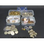 A collection of UK sundry coinage,