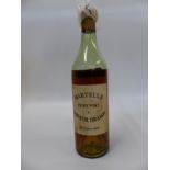 Martells Very Fine Liqueur Brandy 1913, open,