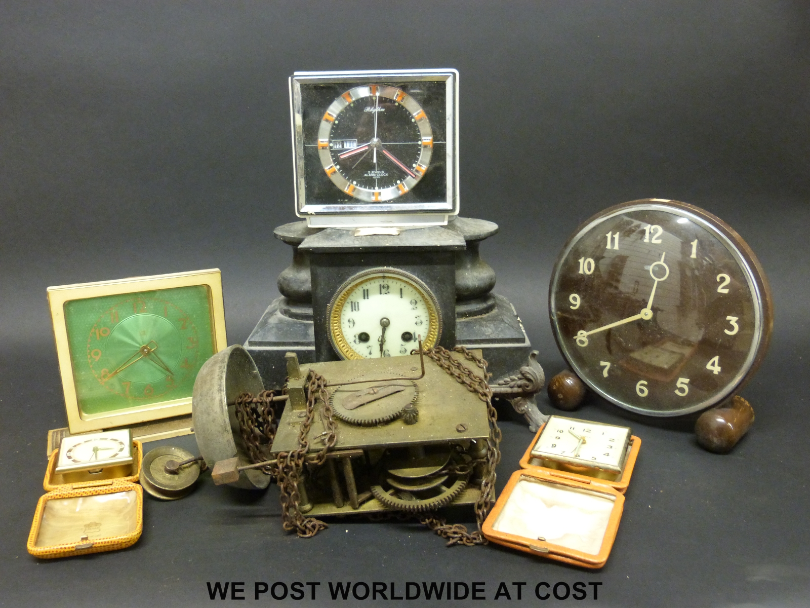 A quantity of clocks to include mantel clocks, - Image 2 of 3