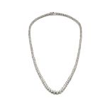 Italian diamond necklace