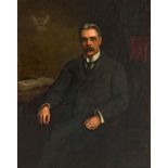 Cecil Kennedy Portrait of a Gentleman signed oil on canvas 125 by 100cm